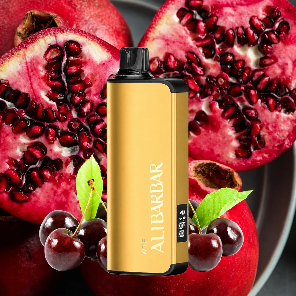 Cherry Pomegranate flavour disposable vape from the fruit flavour category