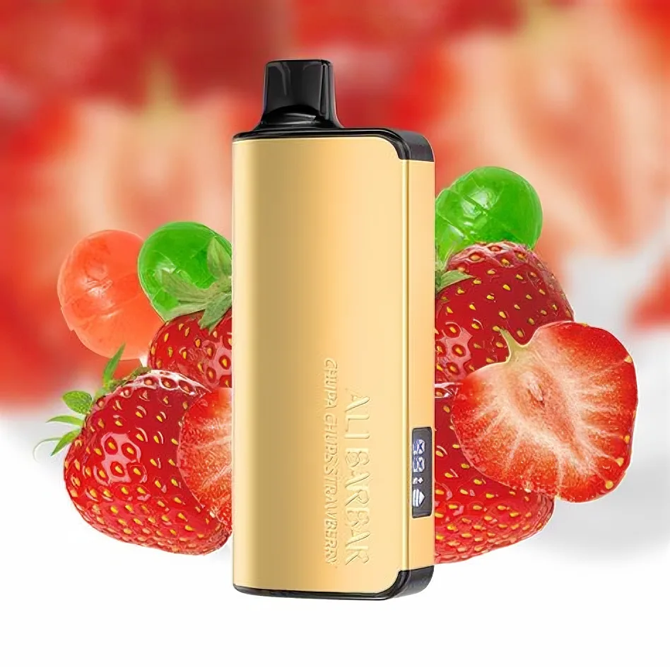 ALIBARBAR Ingot 9000 Chupa Chups Strawberry-disposing vapes​