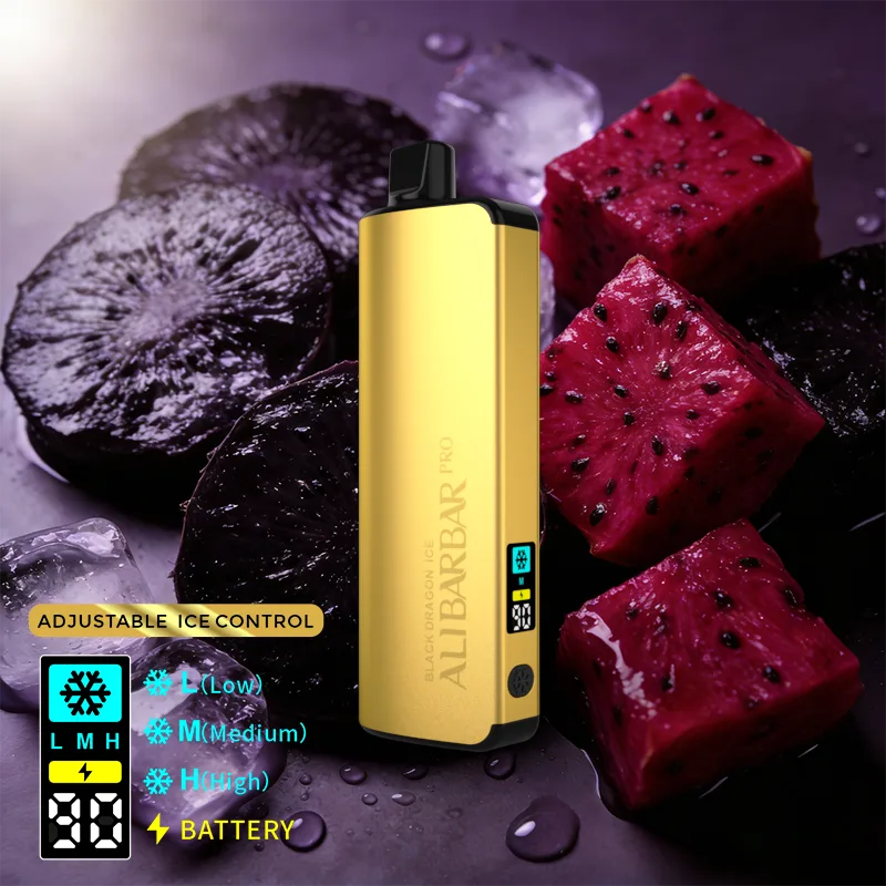 Alibarbar Pro 12000 Ice Adjust Black Dragon Ice — best vape Australia