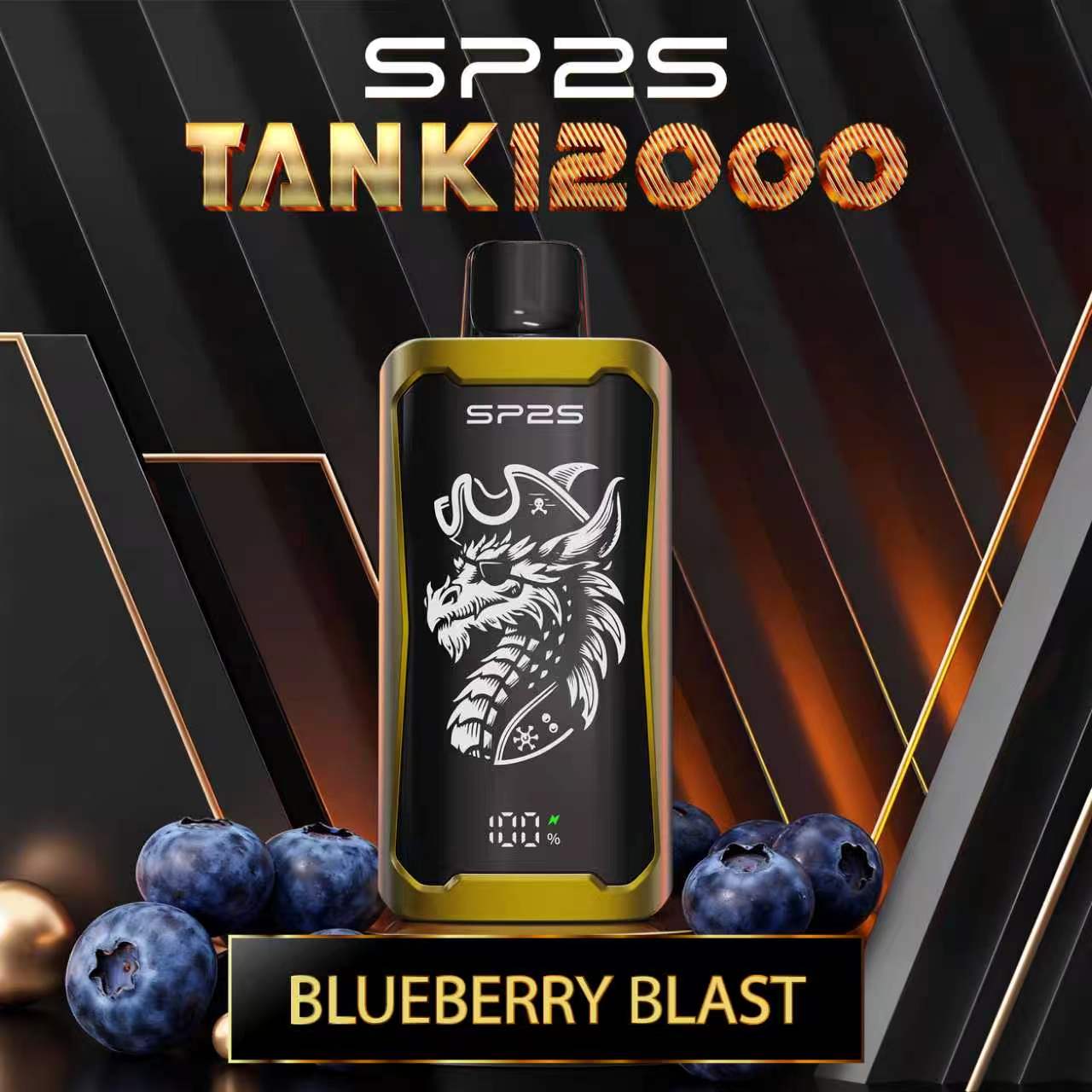 SP2S Tank 12000 Blueberry Blast