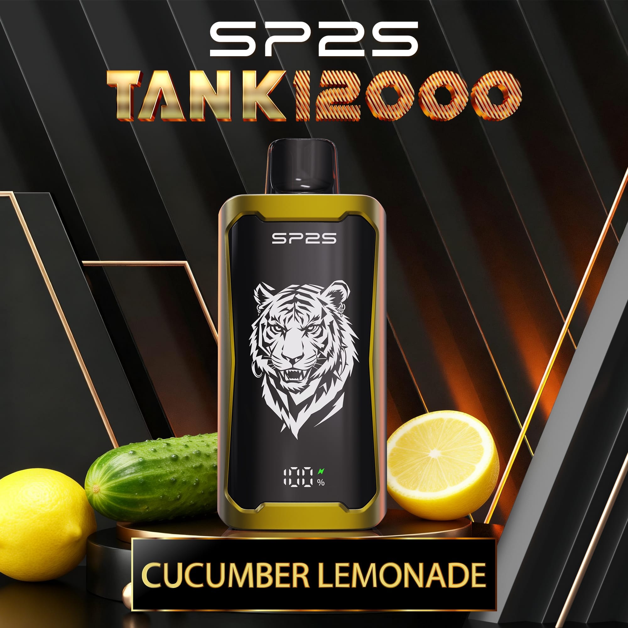 SP2S Tank 12000 Cucumber Lemonade