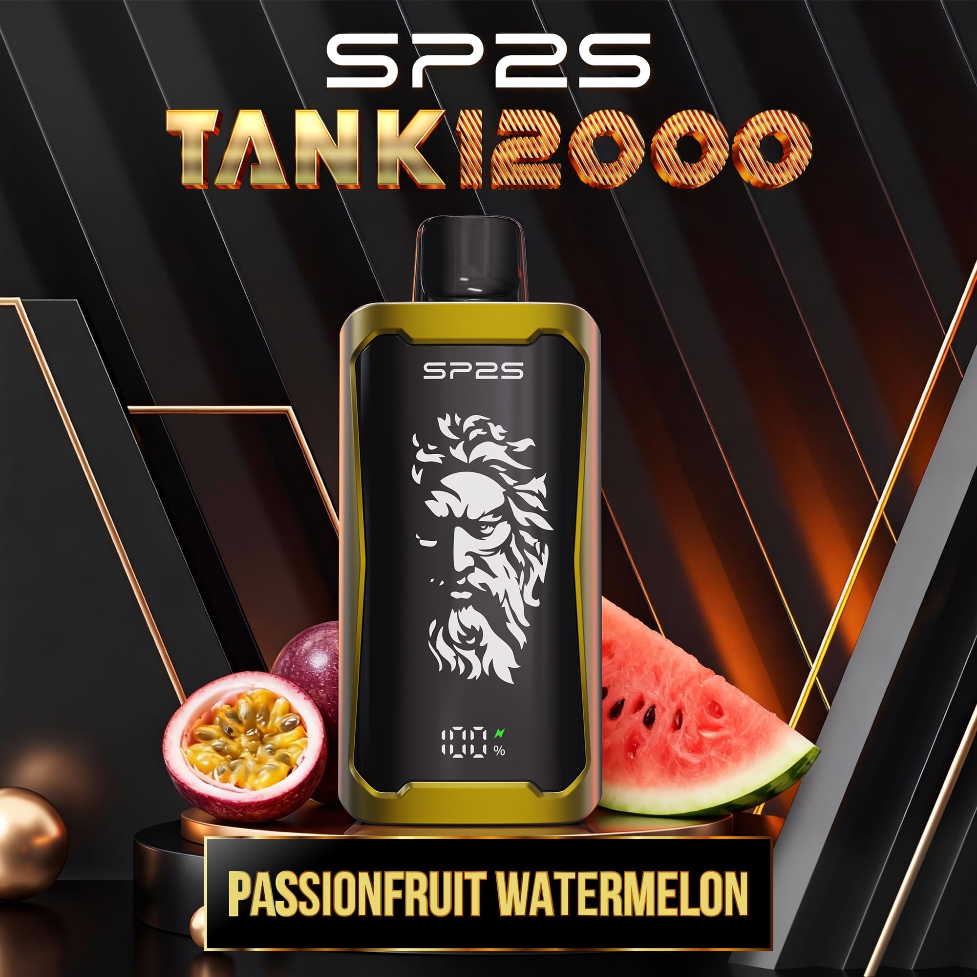 SP2S Tank 12000 Passion Fruit Watermelon